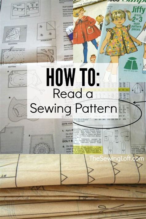 Tips and Tricks on How to Read a Sewing Pattern .